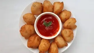 Instant Tasty and Crispy Idli or Dosa Batter Bonda Recipe | Idli Batter Vada | Tea Time Snack |