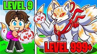 I Tried New KITSUNE MUTATION In Blox Fruits And Its INSANE😍 | ROBLOX