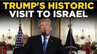 Trump News LIVE: US President Donald Trump HISTORIC Visit To Jerusalem | Israel | Netanyahu | Gaza