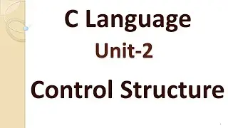 C Language | Chapter - 2