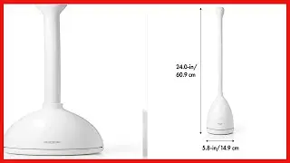 OXO Good Grips Toilet Plunger and Canister: Clean, Convenient, and Ready When You Need It