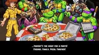 Teenage Mutant Ninja Turtles: Shredder's Revenge_Defeating Shredder GAMEPLAY (PS4)