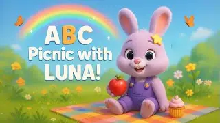 Luna the Bunny&rsquo;s ABC Adventure 🧁🍎 | A to Z Picnic Song