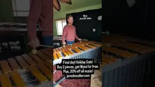 Mysa - Jared M. Coller. Last chance to get it for free! #percussion #vibraphone #music #holiday