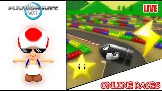 Mario Kart Wii online races - LIVE!