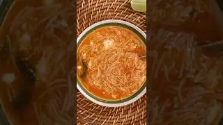 Sopita de fideo Mexican Comfort Soup #shorts