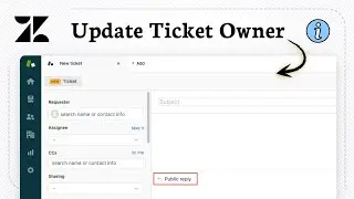 Как изменить инициатора запроса в Zendesk (переключение пользователя)
