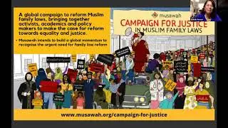 Muslim Women Creating New Futures: The Campaign for Justice in Muslim Family Laws