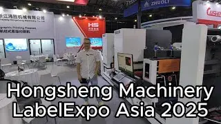 Hongsheng Machinery на LabelExpo Asia 2025