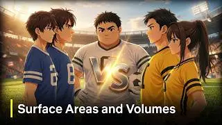 Surface Area and Volumes || Class 10 Anime - FULL EPISODE || Complete Maths Chapter 12 in One Shot🔥