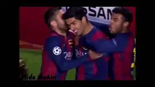 Suarez first and last goal for Barcelona￼