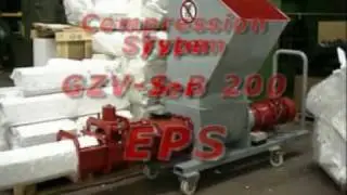 Styrofoam & EPS Compression - Densifier System by HEGER  www.foamequipment.com