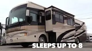 39FT Fleetwood Bounder Deluxe Turbo Diesel (Class A) Sleeps 8 - Stock #125