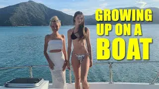 What is it like being a teenager growing up on a boat?