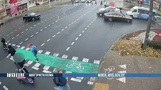 Bicycle theft: incident in Minsk