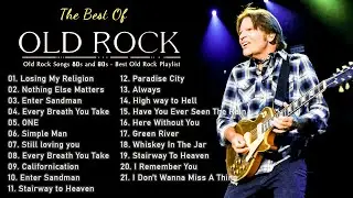 Top 100 Classic Rock Songs Of All Time 🔥 Guns N' Roses, Metallica, Queen, AC/DC, Aerosmith, Bon Jovi