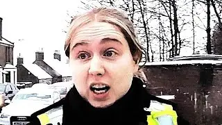 England v Scotland - 2 'terrorist' police interactions 👮👮🎥