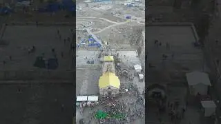 Kedarnath dron shot #kedarnathsanctury #kedarnath #hindutemple #vinayvlogs