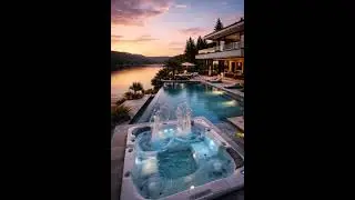 MILLION DOLLAR Lake view House 🤑 #shorts