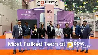 DIDAC India 2025 Highlights | COLTEC Interactive Flat Panels & QEEB Smart Classroom Platform