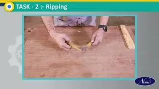 Demonstrate different types of saws - ripping, cross and oblique sawing | NIMI | DIGITAL | MARATHI |
