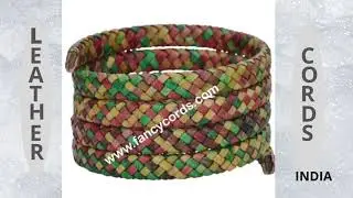 #Leather Cords  #braided leather #bracelet leather for #bracelet making