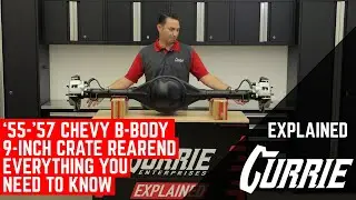 ЧТО ИДЕТ В КОМПЛЕКТЕ С ЗАДНЕЙ ЧАСТЬЮ CHEVY B-BODY CURRIE 9-INCH CRATE '55-'57 ГОДОВ | ОБЪЯСНЕНИЕ