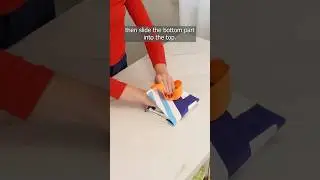 Вот как складывать большие сумки для покупок. Легко и аккуратно.