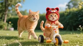 Mama Cat Works Hard for Her Kittens &ndash; Cooking, Knitting & Loving Nonstop!