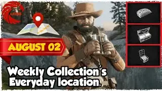 August 2 Red Dead Online Weekly Collection - RDR2 Weekly Collections Location for Madam Nazar