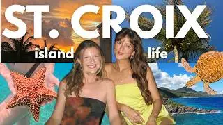 One Week in the Caribbean with My Best Friends | St. Croix Vlog 🌴🌊🐚