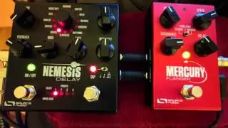 Stereo Phaser into Nemesis Delay - Sequenced Filters