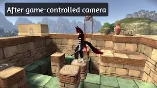Eye of the Temple game-controlled camera for LIV avatars
