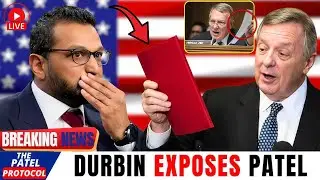 Durbin Drops the Epstein Bomb &mdash; Patel PANICS on Camera &mdash; Unsigned Memo EXPOSED