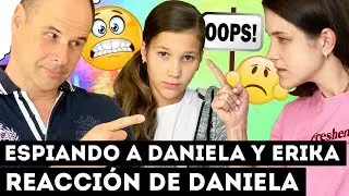 LA REACCIÓN DE DANIELA AL DESCUBRIR QUE LA PILLAMOS! ¿LLORA? | Yippee Family