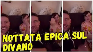 Sfida estrema: una notte in famiglia sul divano! 🛋️
