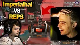 TSM Imperialhal team vs TSM Reps team in ranked!! STREAMERS GAME ( apex legends )