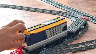 TRASLADO DE EL LEGO TRAIN 60197 CON VAGON VACIO.