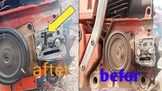 chainsaw oil pump repair @