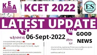 KCET 2022 // Latest Update // RD NUMBER EDIT LINK #kcetdocumentverification #kcet #kea