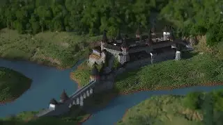 Каменец-Подольская крепость 🏰 - Майнкрафт таймлапс