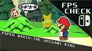 Paper Mario: The Origami King | FPS Check &bull; Nintendo Switch Gameplay