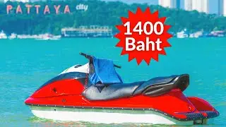 HOW MUCH to Pay for PATTAYA JET SKI, Banana Boat, PARASAILING and Undersea Walk