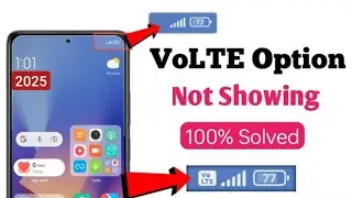 volte option nahi AA Raha hai| LTE volte setting | android mobile volte problem