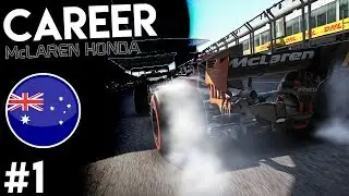 F1 2017 Career Mode Part 1: McLaren Honda RTG