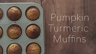 Pumpkin Turmeric Muffins