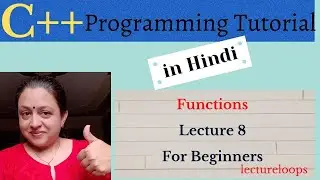 Functions in C++ in Hindi Great Explanation
