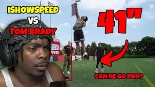 IShowSpeed Tries to Prove to Tom Brady He's NFL Ready... It Gets HEATED 😂
