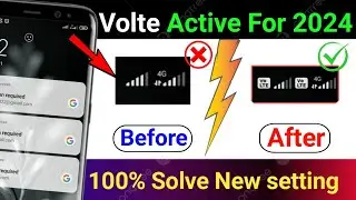 Volte option not showing | Android mobile volte problem fix 2025  | Volte activation