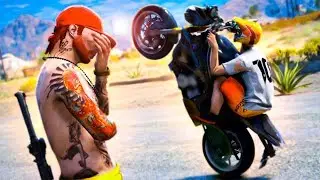 GTA V:VIDA DO CRIME  | VOU MANDAR ELE EMBORA?? MOCHILINHA FICANDO CADA VEZ MAIS IRRESPONSÁVEL! EP#84